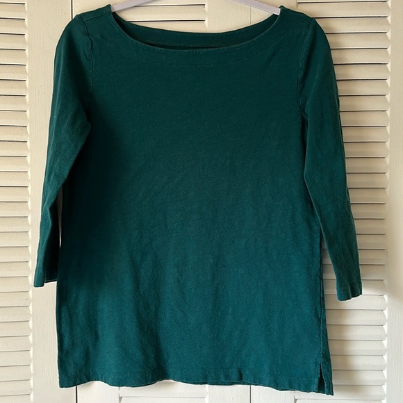 LOFT Tops - LOFT Teal Long Sleeve Blouse